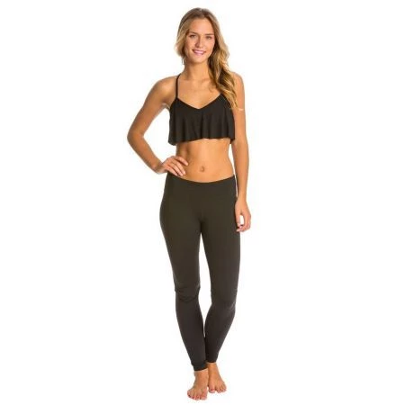 Women Plain Black Leggings Art # RS-SL0002
