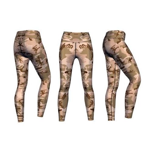 Performance Camouflage Print Active Leggings RS-SL0009