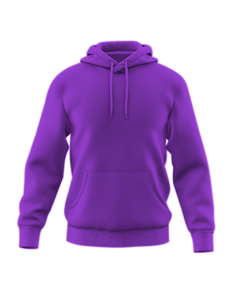 Purple Hoodie Front