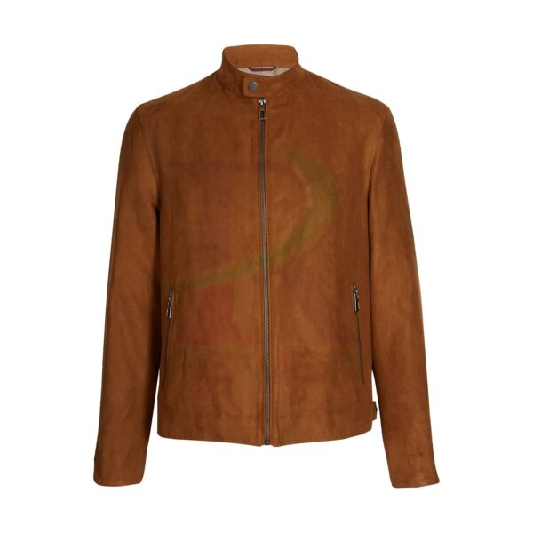 Cafe Racer Suede Jacket