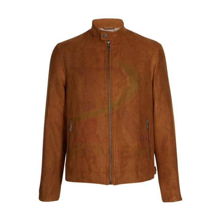 Cafe Racer Suede Jacket